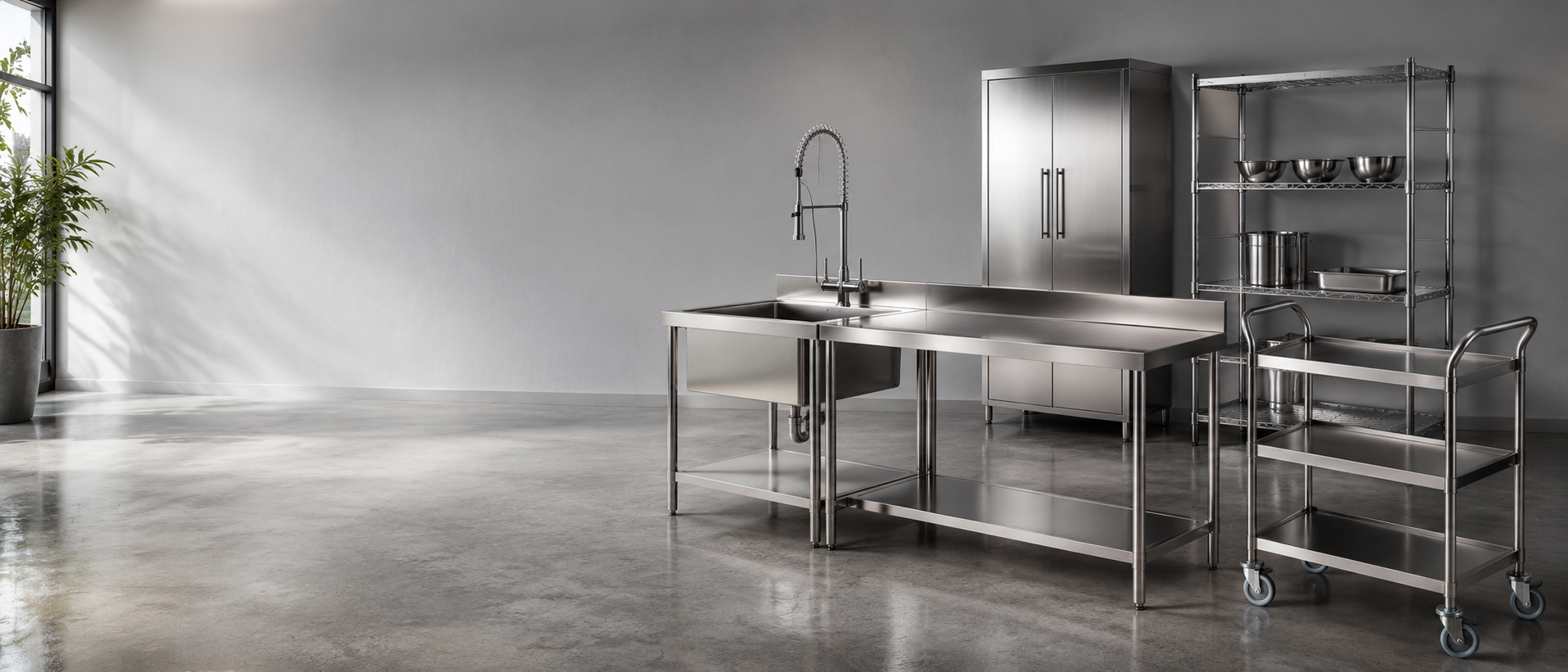 WAYINDA commercial stainless steel worktables cabinets countertops and custom products