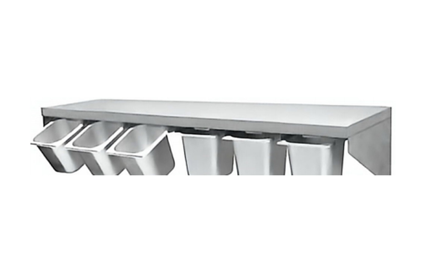 WAYINDA Wall Shelf With G/N Pans