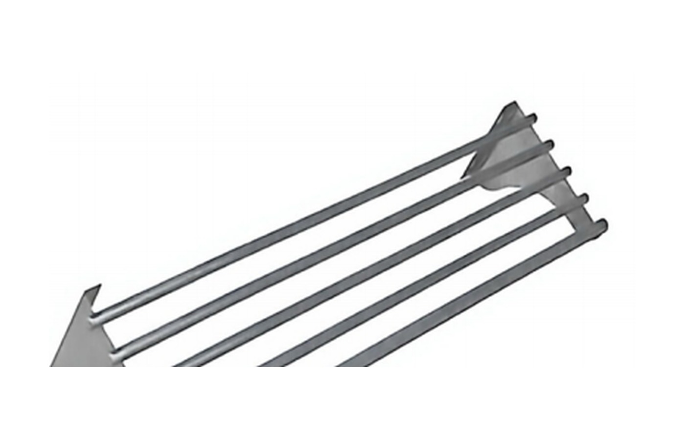 WAYINDA Tubular Wall Shelf