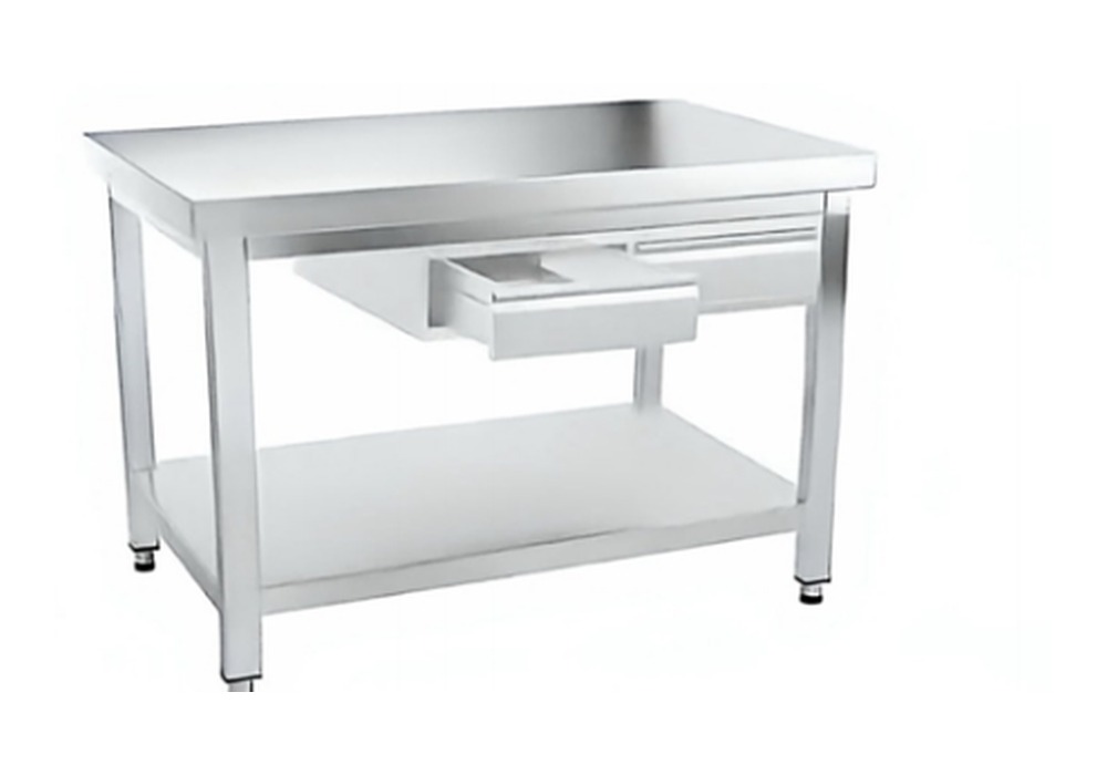 WAYINDA Stainless Steel Worktable With Drawers