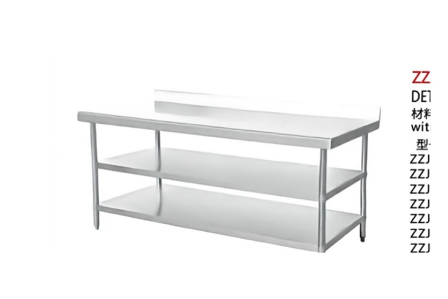 WAYINDA Detachable Three-Layer Working Table With Splashback